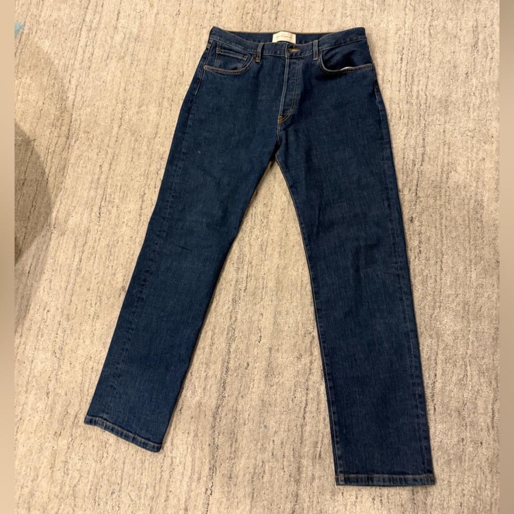 Men's Straight Fit Denim Jeans